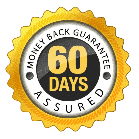 60-Day Money Back Guarantee Steel Flow Pro